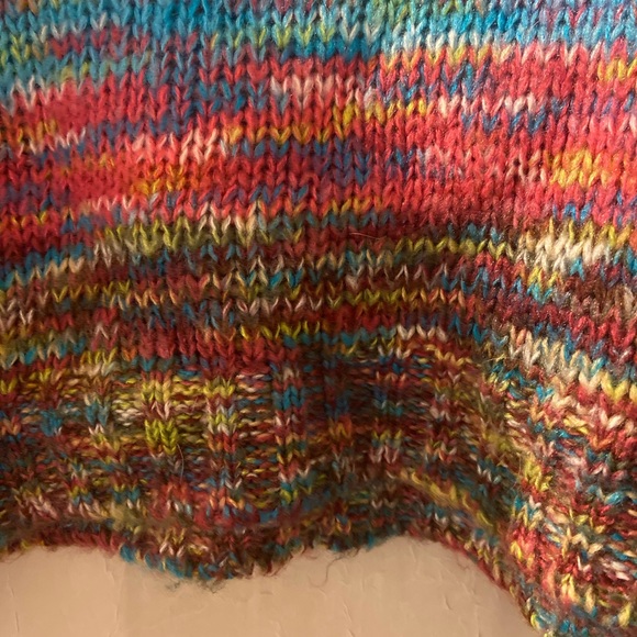 wet seal Boho Knit Sweater Juniors L Fits S M Top - Picture 11 of 12